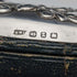 Around 1899 British Antique Heart-Shaped Sterling Silver Pocket Watch Holder with REVUE Pocket Watch